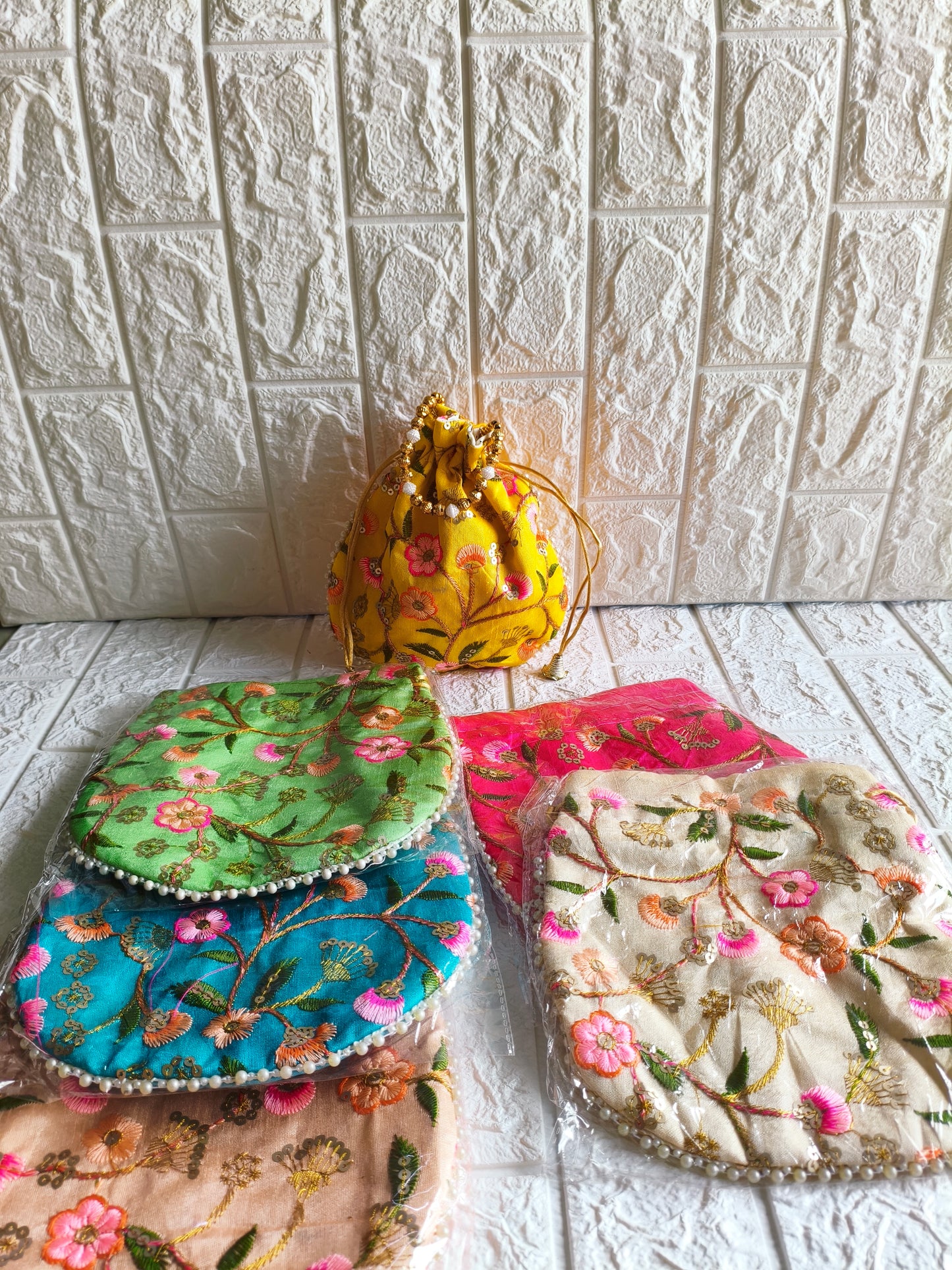 Embroidery Potli Bags