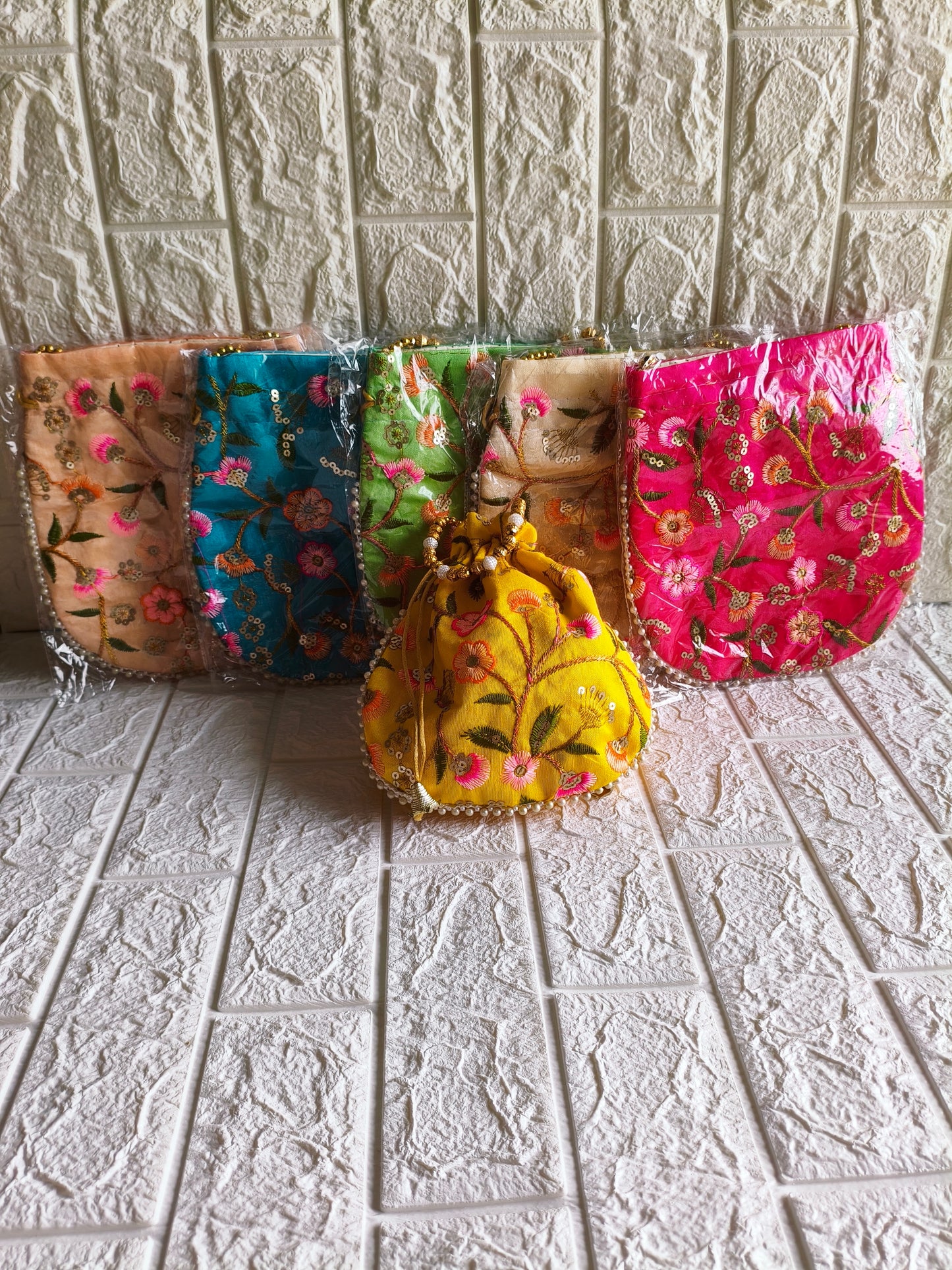 Embroidery Potli Bags
