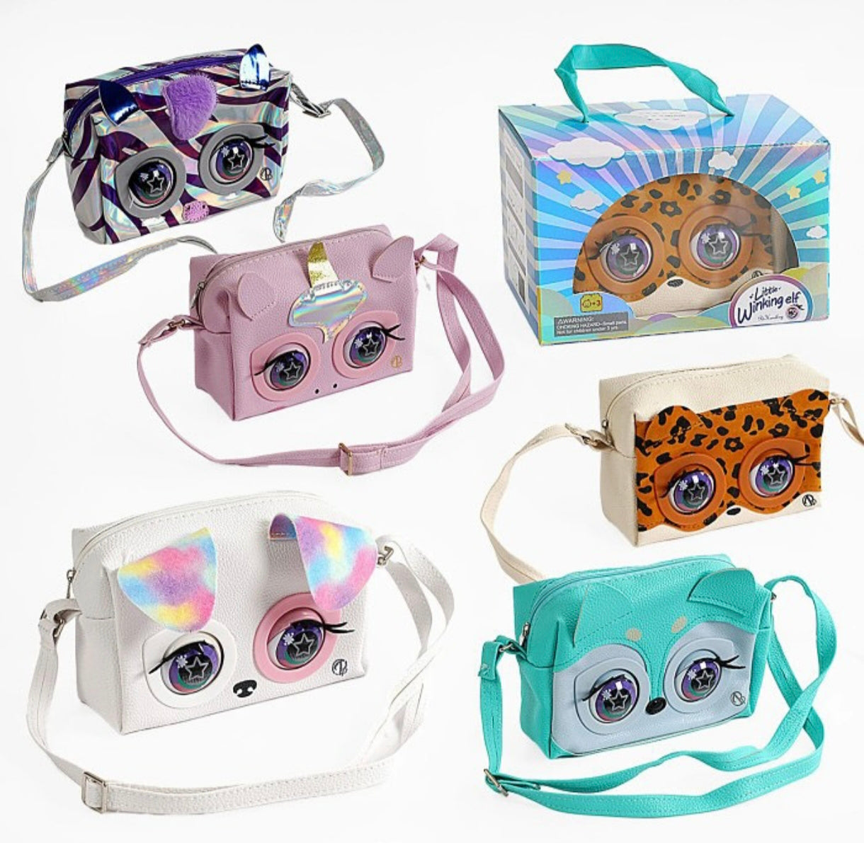 Blinking Eye Sling Bags
