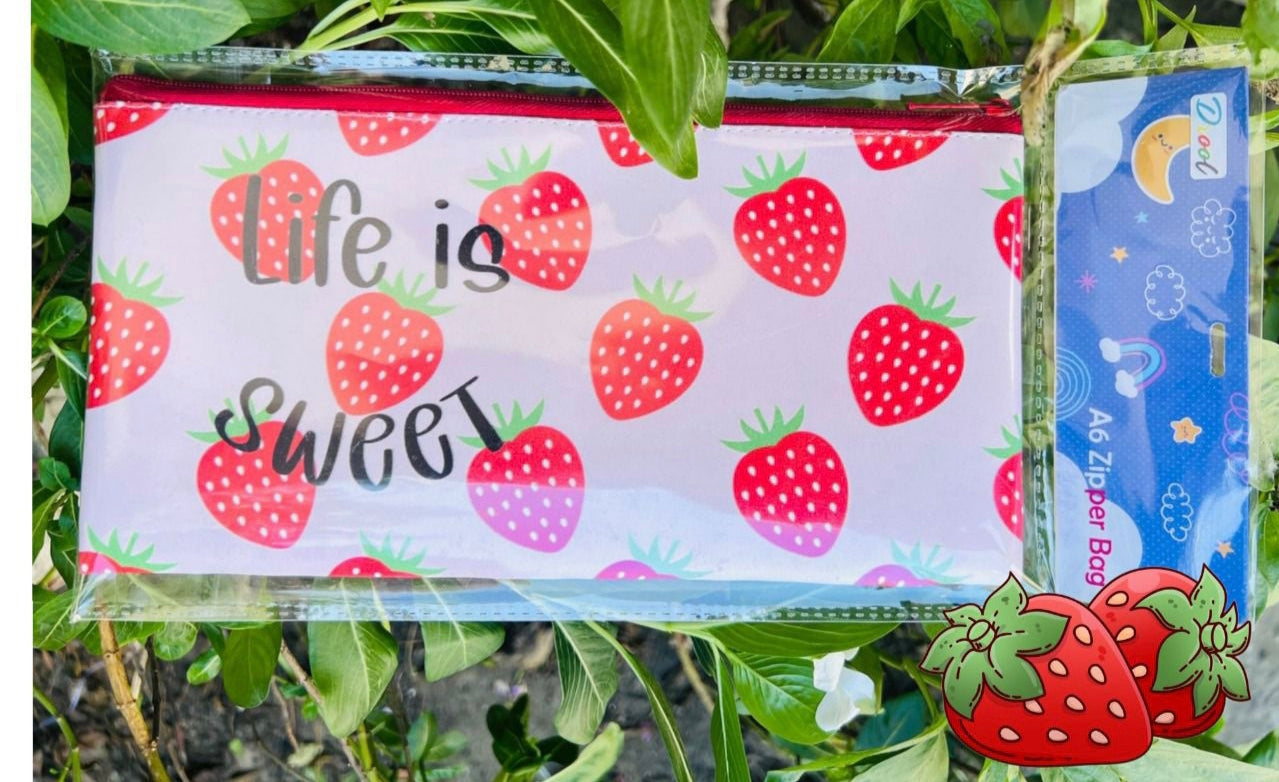 Fruit pouch wirh real fragrance