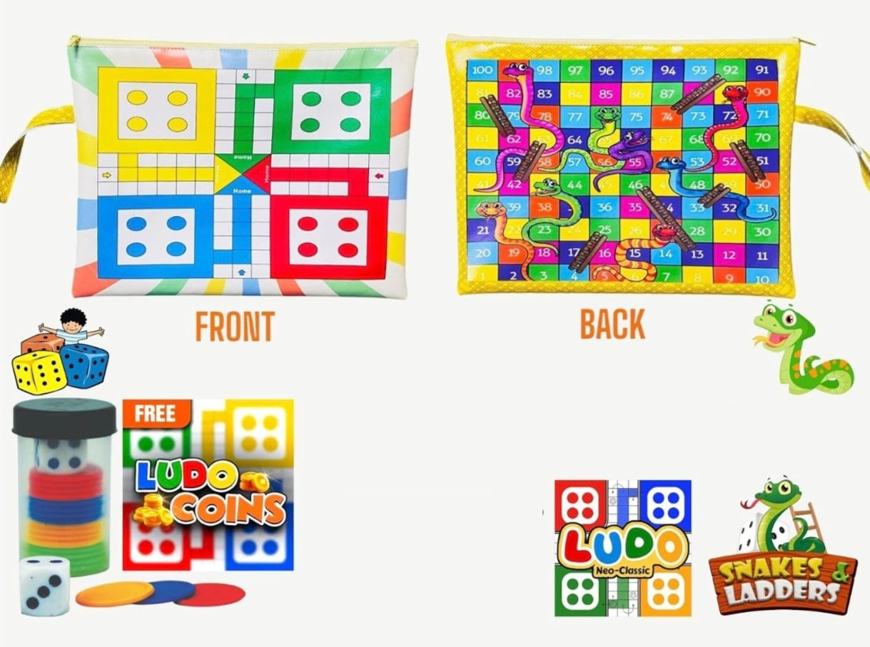 Zipper Ludo Pouch