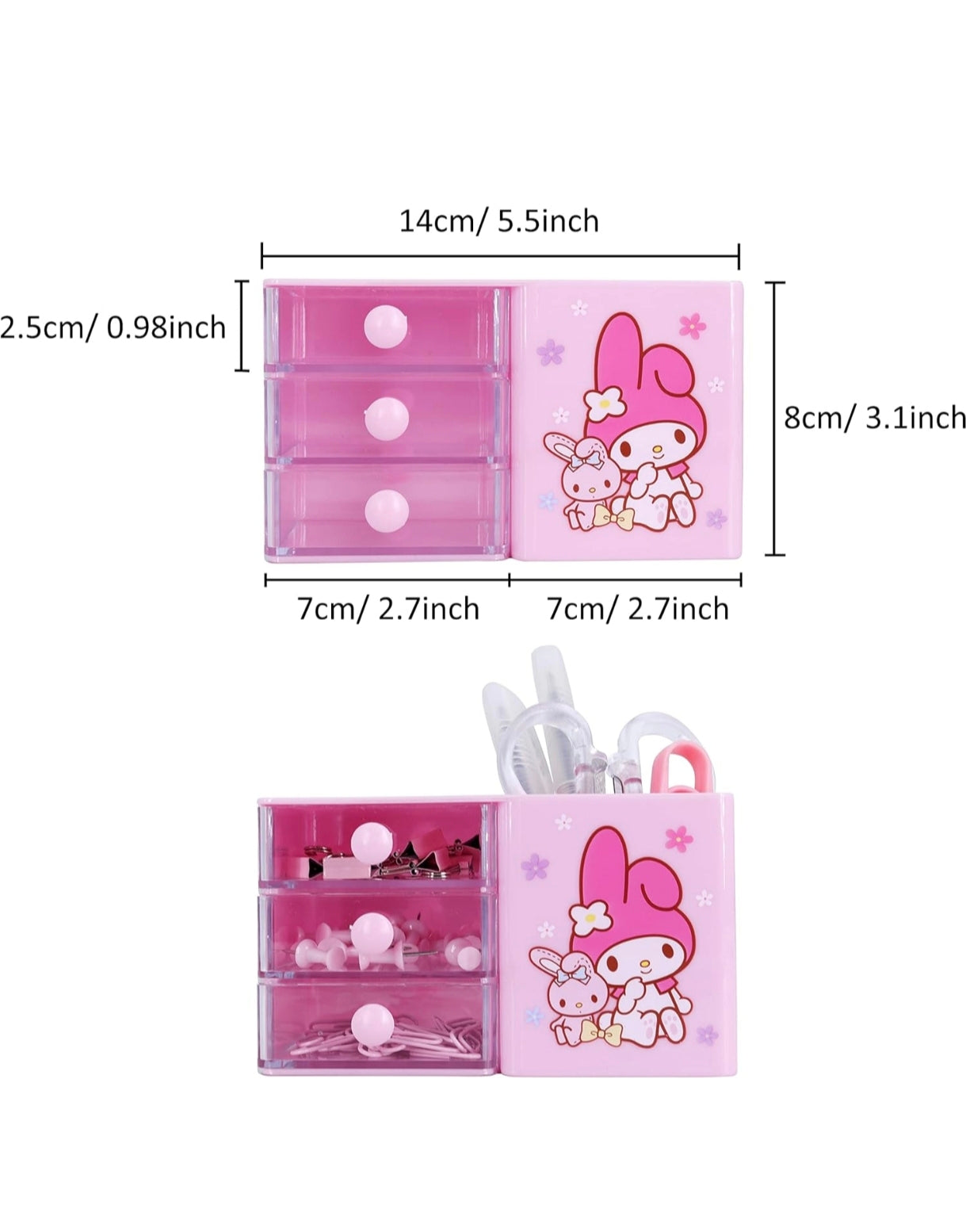 Pen Holder with Mini Organiser