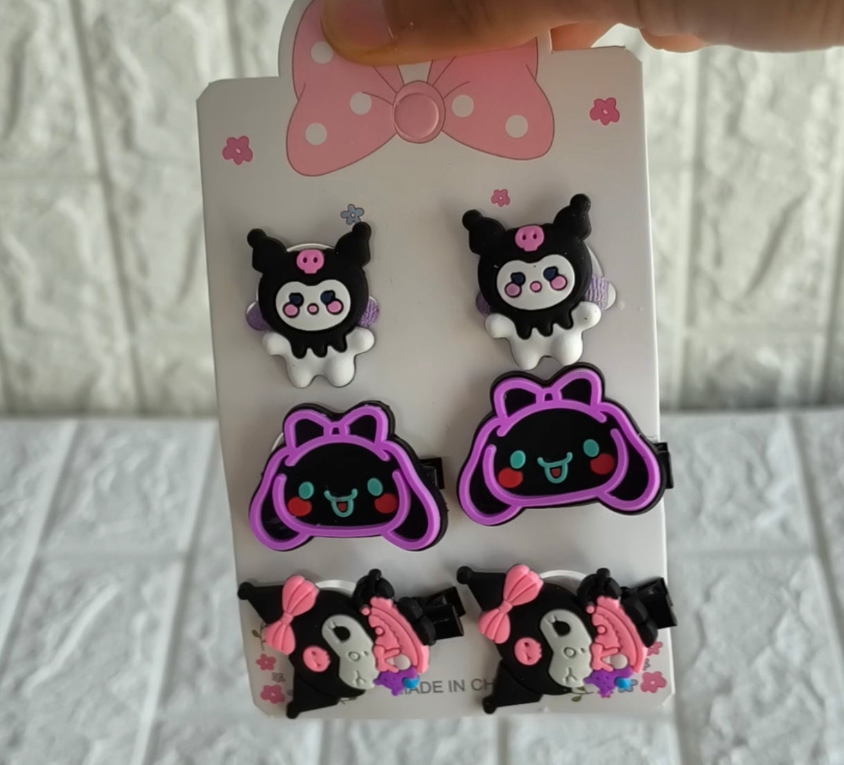 Kuromi Hair Clip