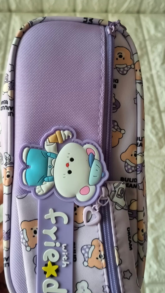 Teddy & Friends Pencil Case