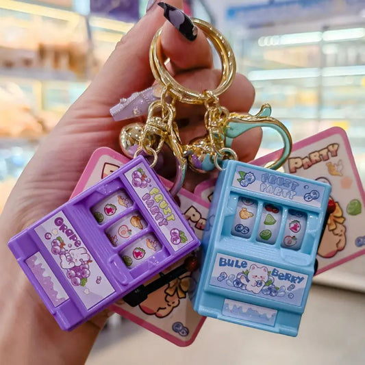 Jackpot Machine Keychain