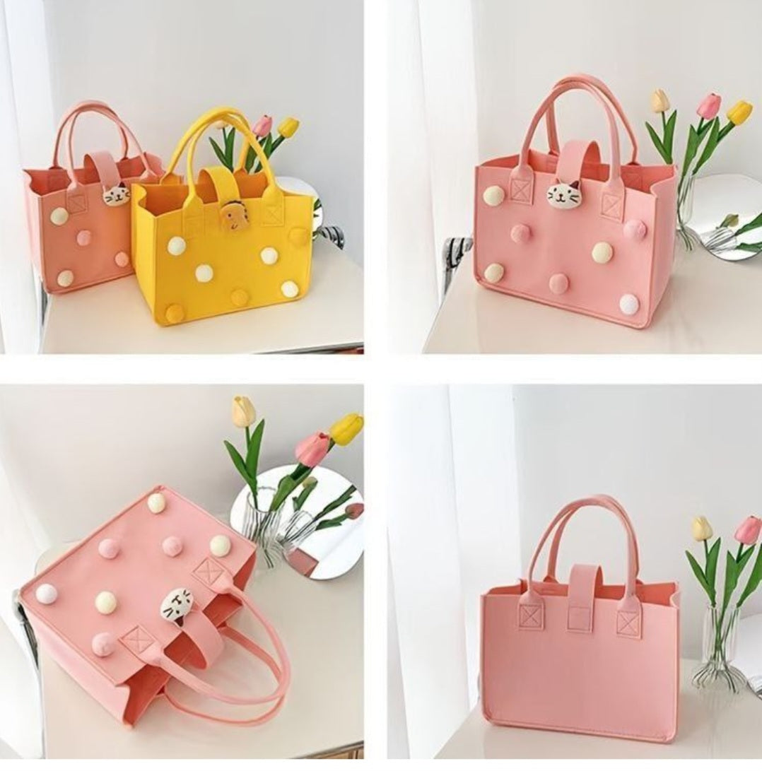 Pom Pom Cute Bags