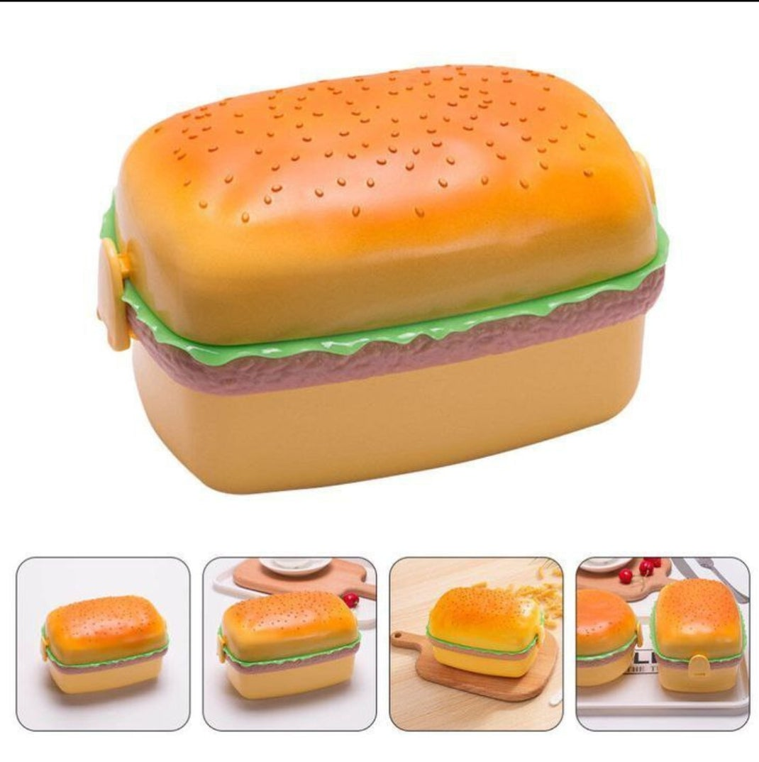 Burger and Donut Lunch Box