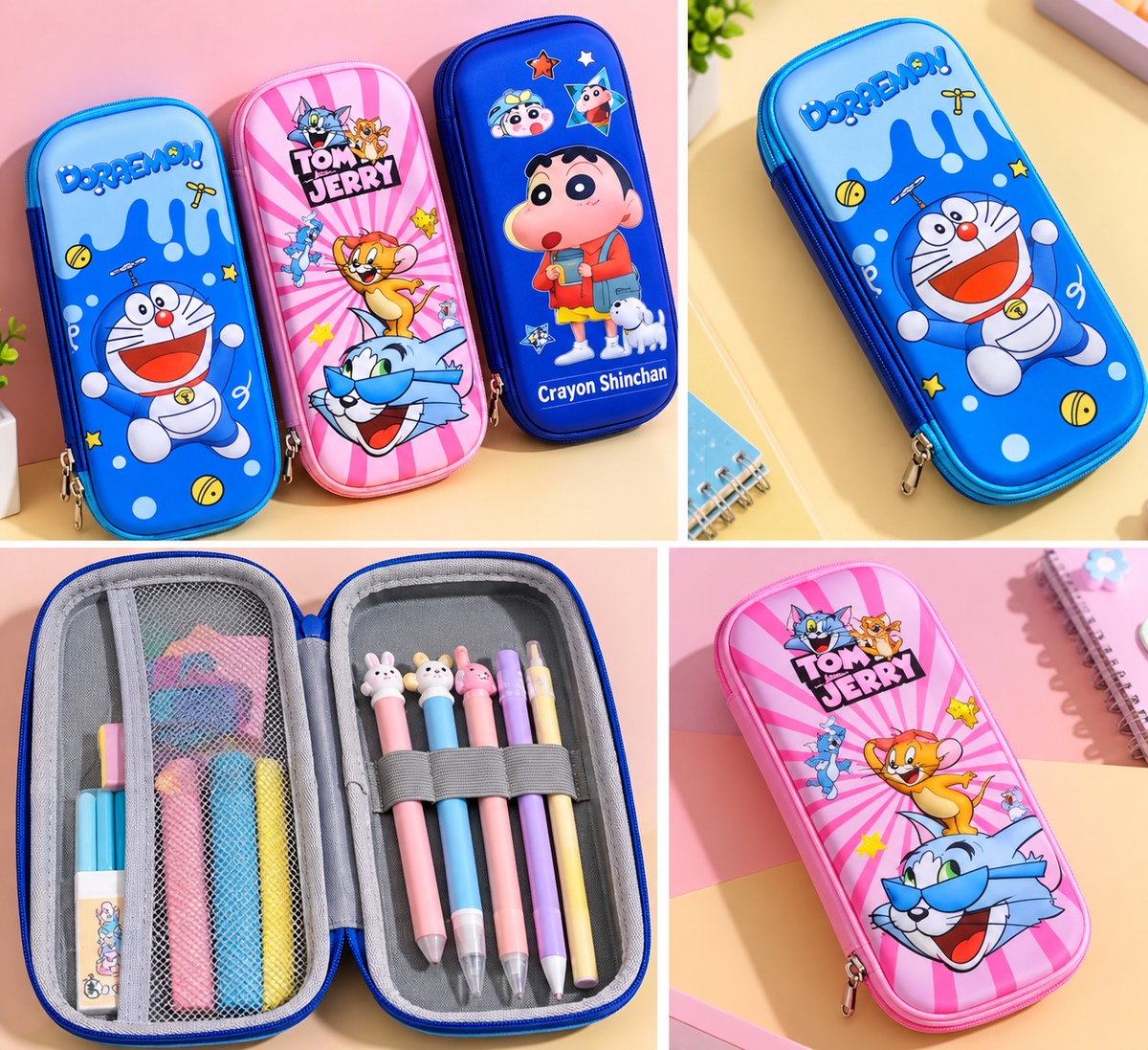 3D Cartoon Pencil Pouch