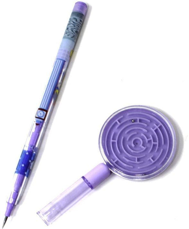 Push Pencil With Maze