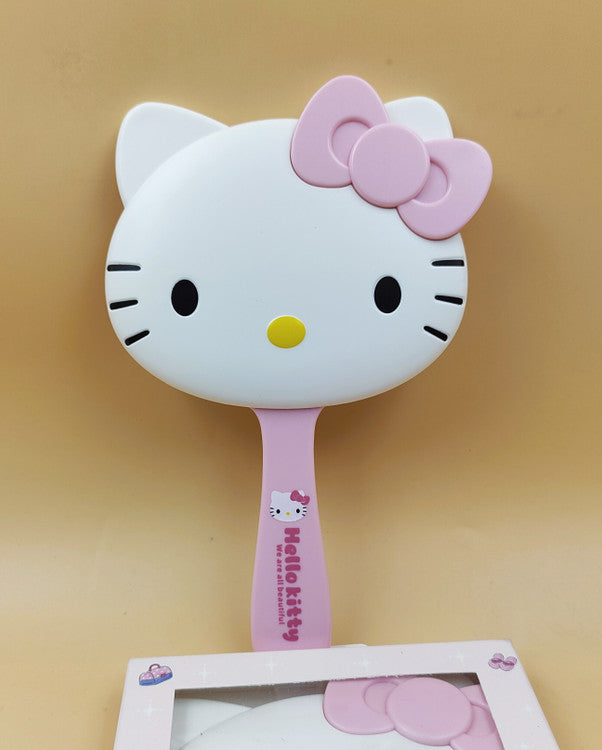 Mirror Kitty Kuromi with Comb