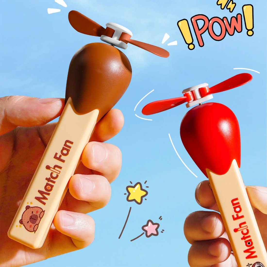 Rechargable Portable Fan (Match Stick)