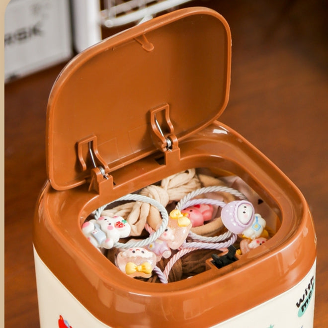 Cute Desk Dust Bin