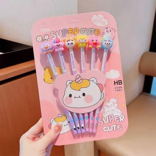 Cartoon Eraser Pencil